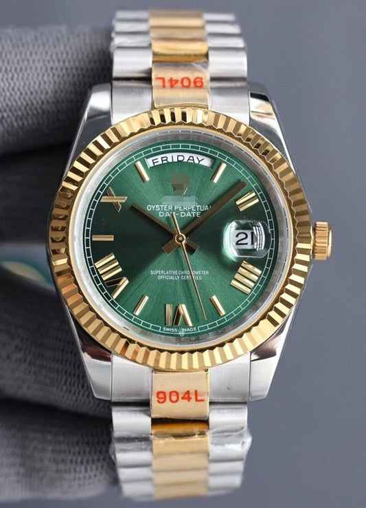 GOLDEN CIRCLE GREEN DISC DUAL LOGOS